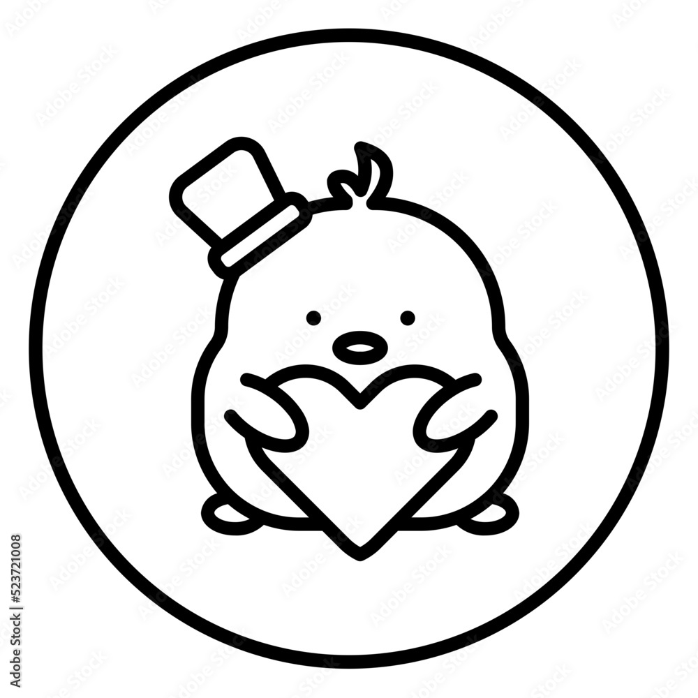 chick cartoon icon chick cartoon icon