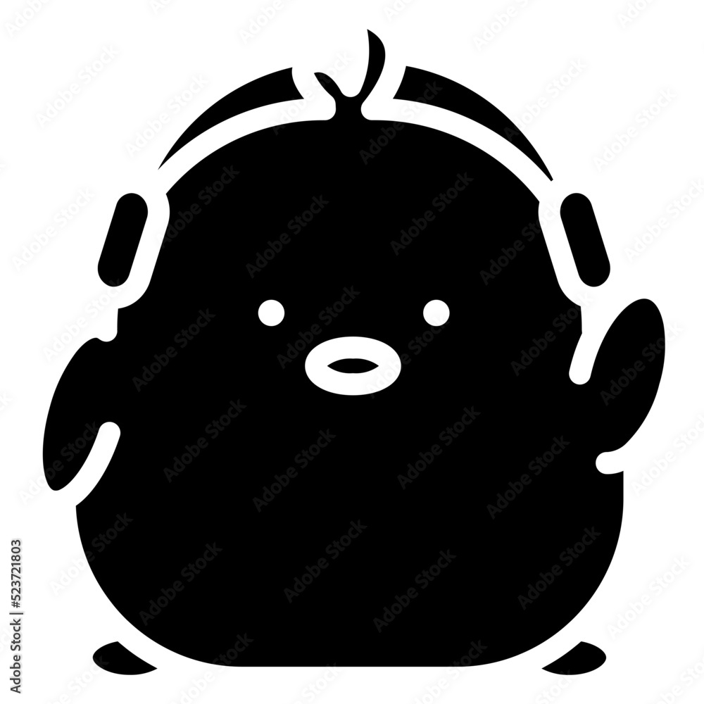 chick cartoon icon chick cartoon icon