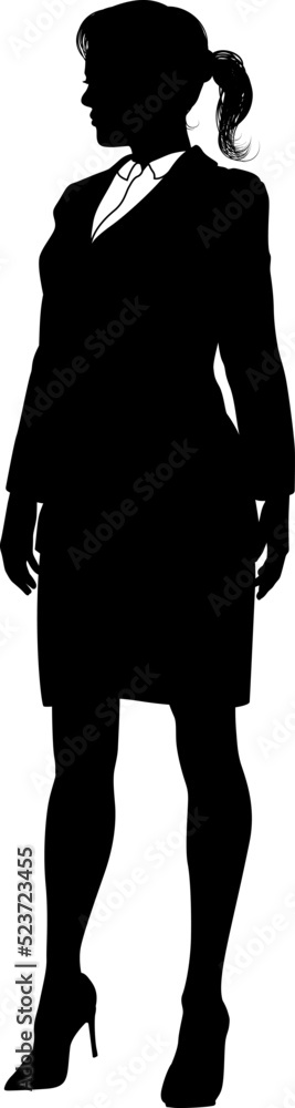 Business People Woman Silhouette Businesswoman Business People Woman Silhouette Businesswoman