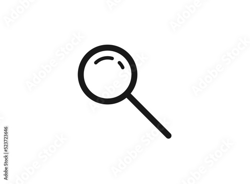 search icon vector, editable eps10