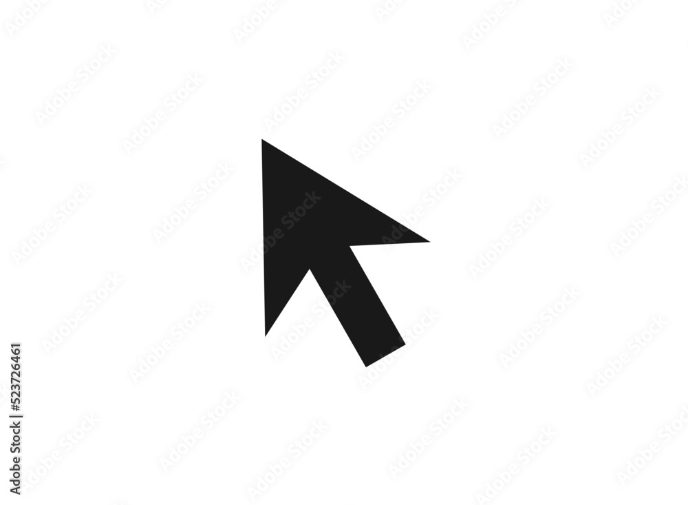 Arrow pointer, mouse cursor. Computer interface. Arrow pointer, mouse cursor. Computer interface.