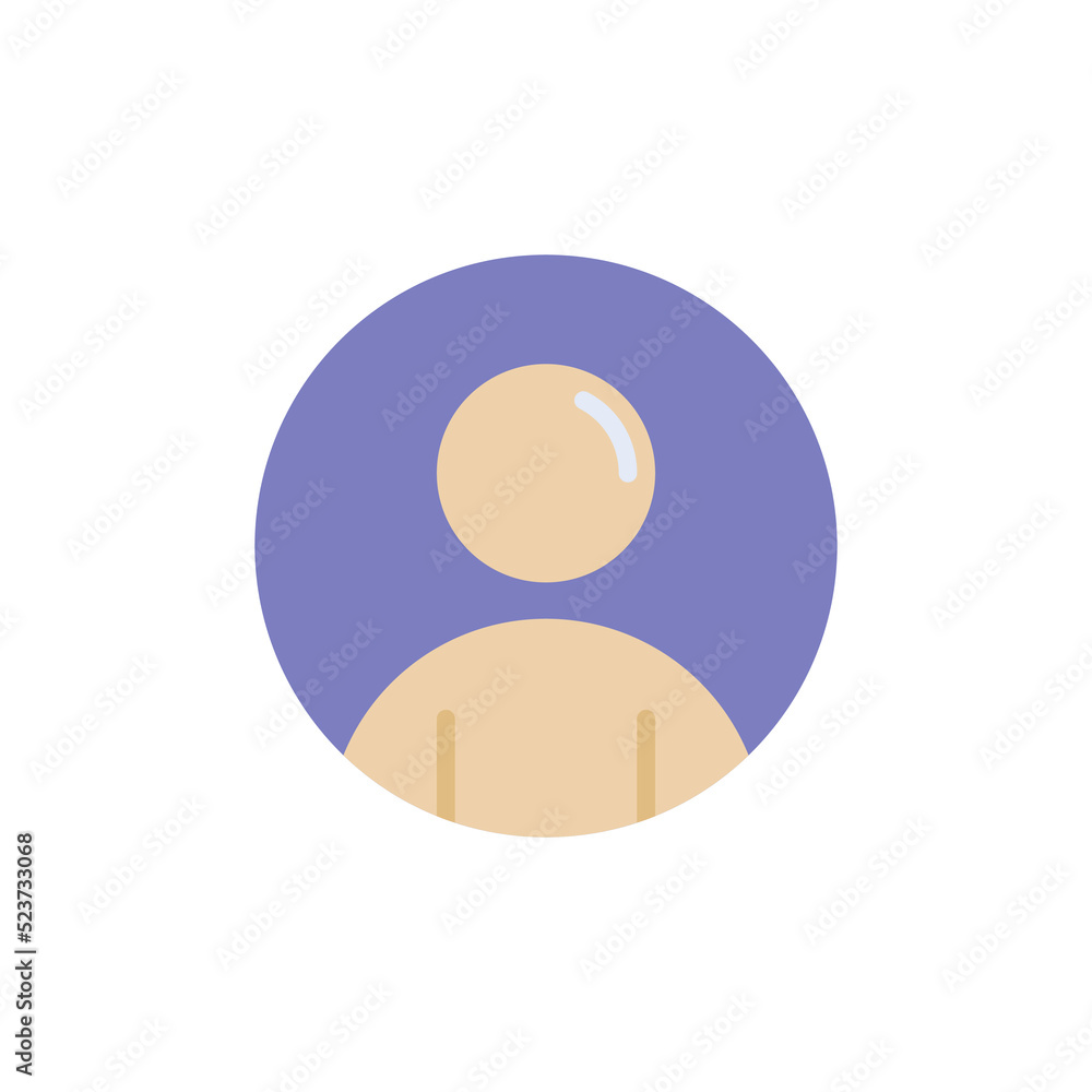 User avatar flat icon