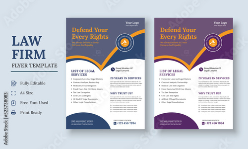 Law Firm Flyer Template, Law Firm and Legal Services Flyer, Law Firm And Consultancy Flyer, Legal Corporate Law Firm Business Flyer poster leaflet Template design
