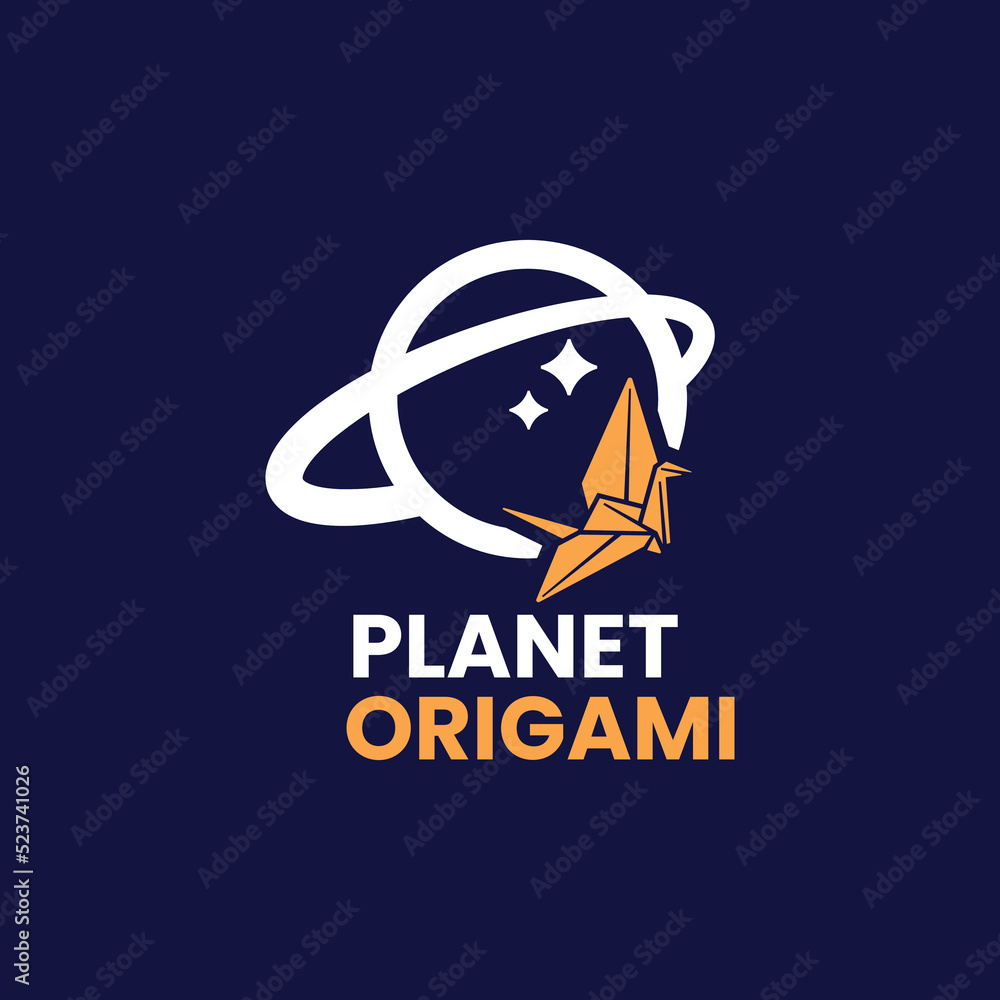 Planet Origami Logo Planet Origami Logo
