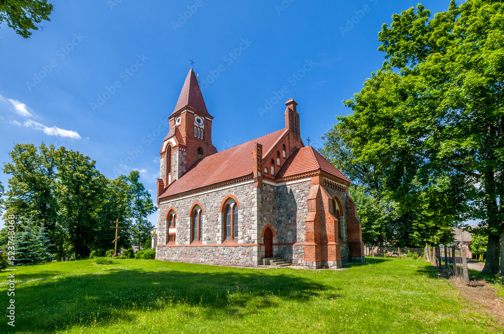 Orthodox Church of Dormition of the Blessed Mother of God. Lugi, Lubusz Voivodeship, Poland