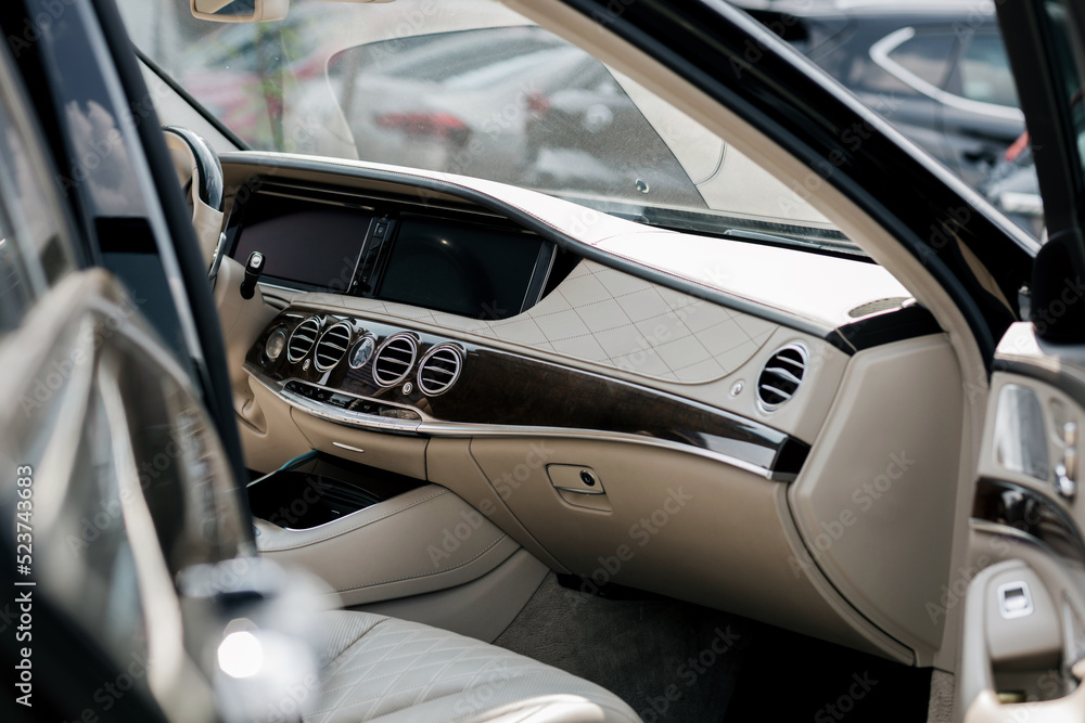 Light  luxury car Interior