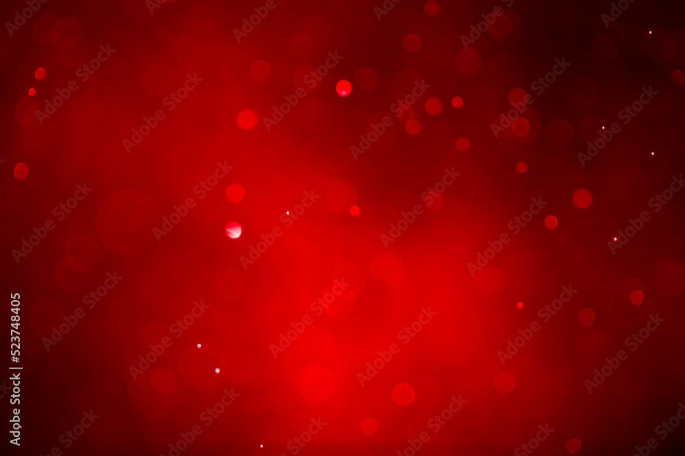 Illustration dark vignette of red gradient bokeh glitter light effects wall background. Ideal as Christmas theme, banner,card etc., Illustration dark vignette of red gradient bokeh glitter light effects wall background. Ideal as Christmas theme, banner,card etc.,