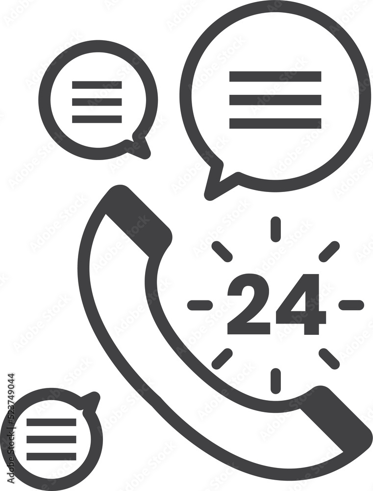 Business icon isolated on transparent background