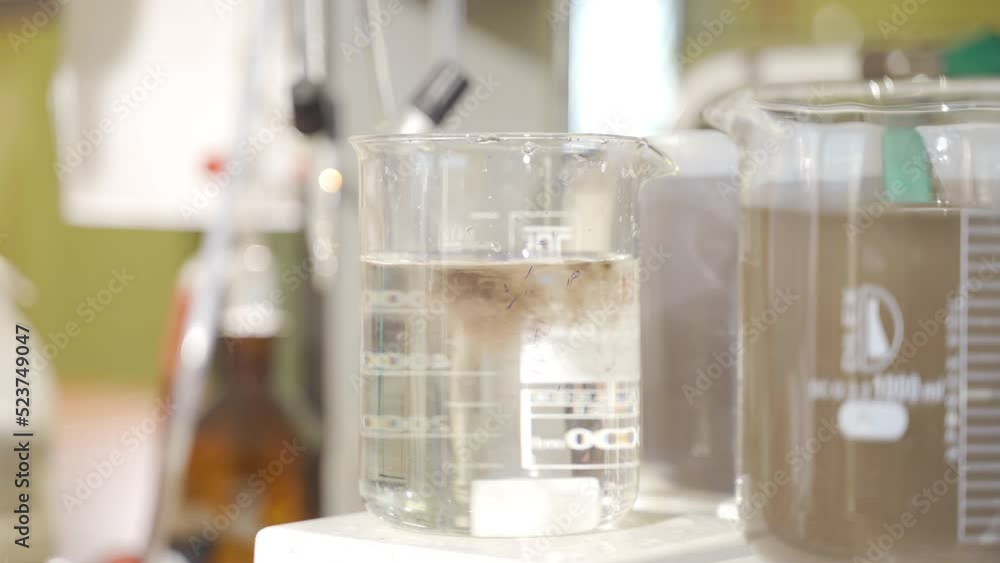 Scientific work in modern laboratory.
The mixer, which is thrown into the test tube, mixes the material put into the tube.
Scientific work in modern laboratory.
The mixer, which is thrown into the test tube, mixes the material put into the tube.