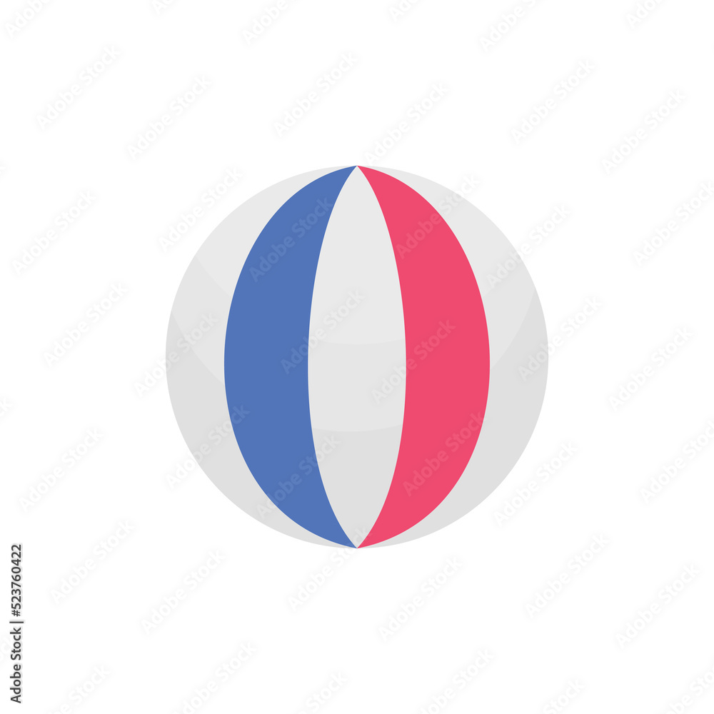Beach ball icon. Flat vector related icons with Vector Illustration. Beach ball icon. Flat vector related icons with Vector Illustration.