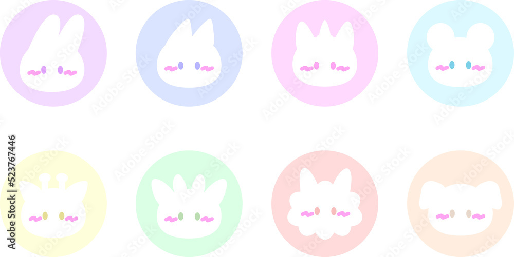 ♪animal icon set♪