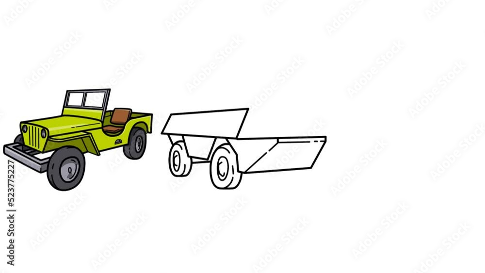 armored trucks sketch and 2d animated armored trucks sketch and 2d animated