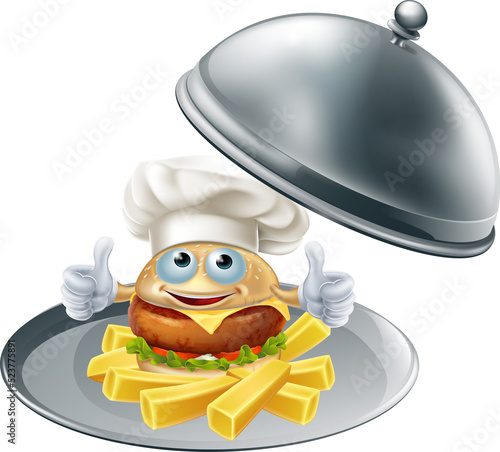 An illustration of burger c...