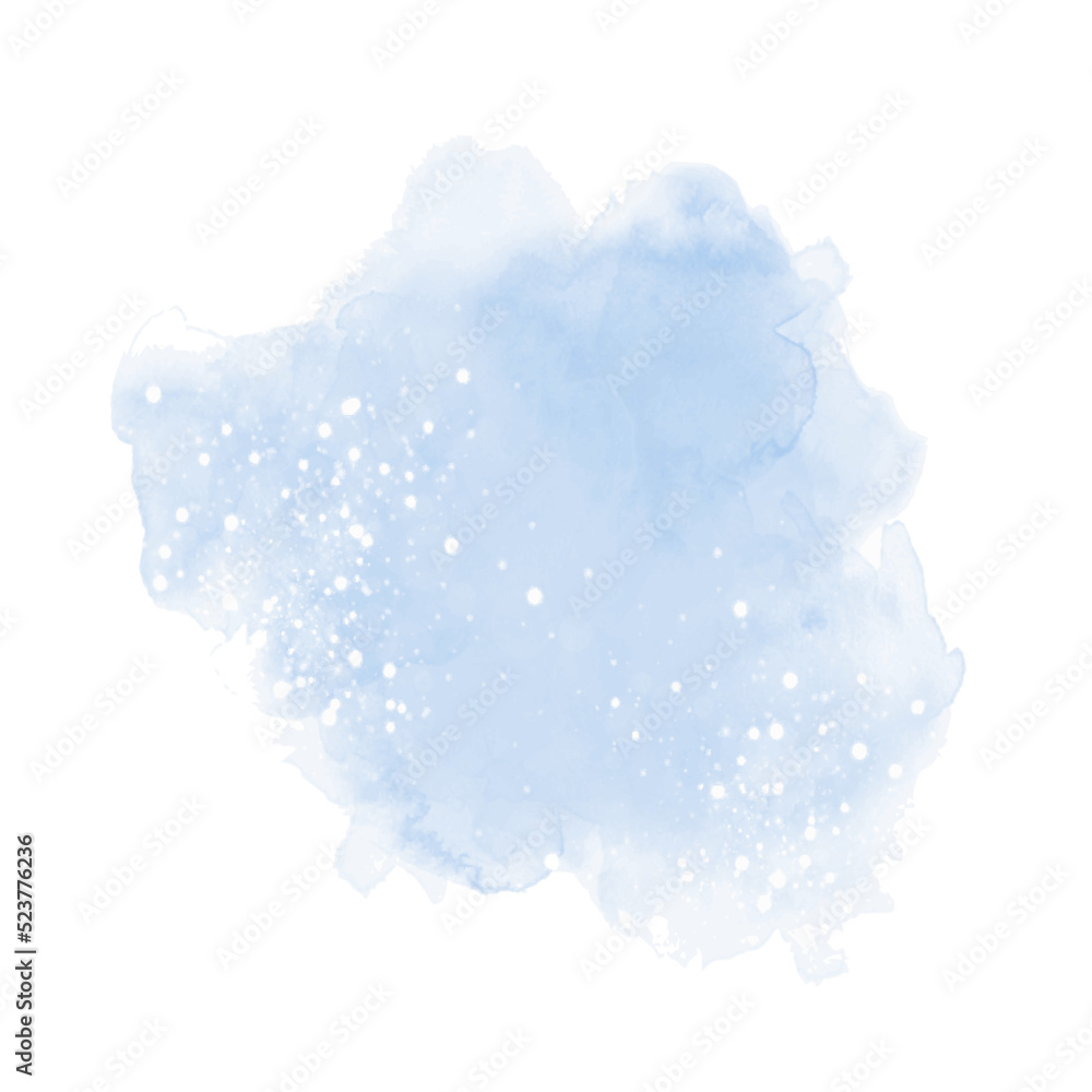 Watercolor background in blue - 4 Watercolor background in blue - 4
