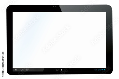 Tablet  PC  freigestellt  Hintergrund transparent