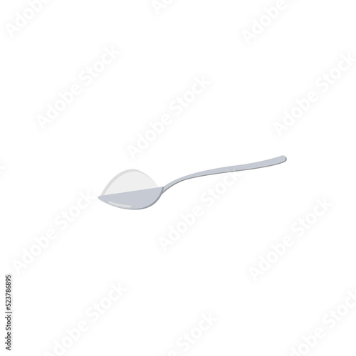 Spoon Icon, Food Spoon Icon  Art Illustration