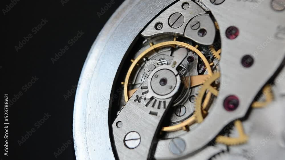 Clockwork. Macro shot of clock mechanism. Clock. Gears. Artistic blur Clockwork. Macro shot of clock mechanism. Clock. Gears. Artistic blur