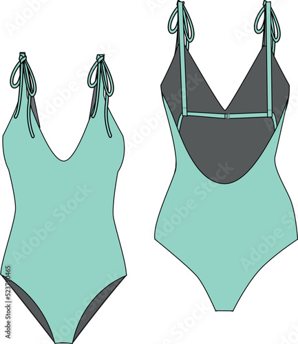 illustration of a swimsuit
