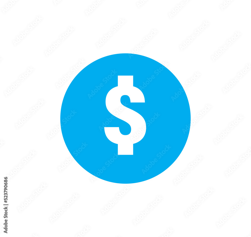 money coin icon, dollar icon sign. coin money isolated icon vector. money coin icon, dollar icon sign. coin money isolated icon vector.