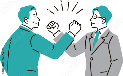 タッグを組むベテラン社員と若手社員