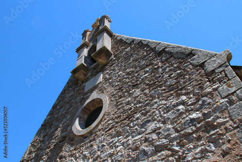 medieval chapel (st roch) in blain (france)  photo