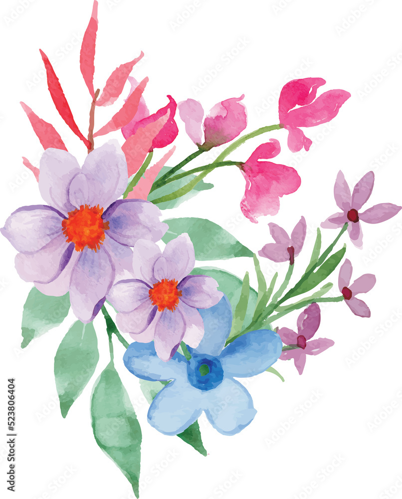 Looser Flower Watercolor Looser Flower Watercolor