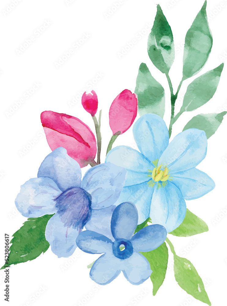 Looser Flower Watercolor Looser Flower Watercolor