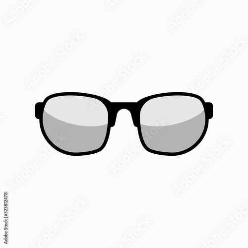 Eye Glass Icon - Vector, Sign and Symbol for Design, Presentation, Website or Apps Elements.