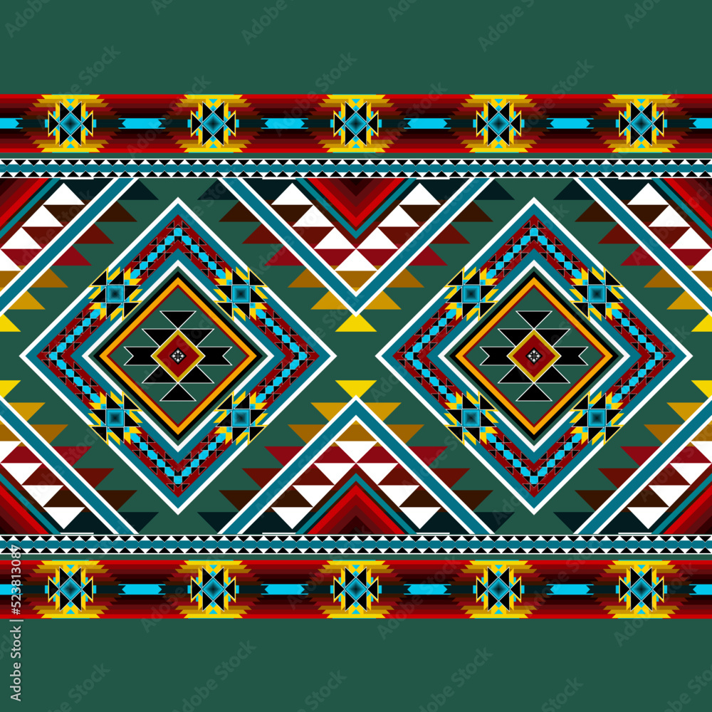 design pattern geometric tribal traditional for background wallpaper and fabric pattern cover interior business and industrial textile, illustration vector drawing pattern design concept,
