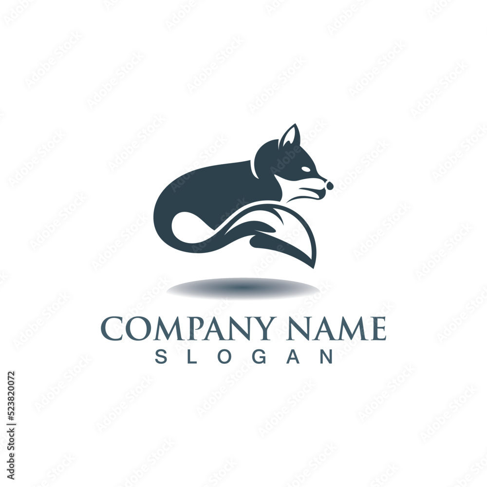 Fox Animal creative logo Template vector design Fox Animal creative logo Template vector design