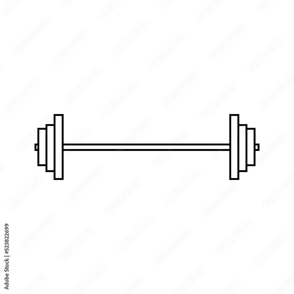 Dumbbell icon vector set. barbell illustration sign collection. body-building symbol. Sport logo. Dumbbell icon vector set. barbell illustration sign collection. body-building symbol. Sport logo.