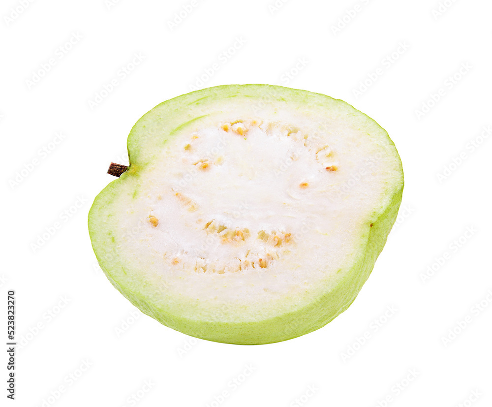 Guava on transparent png background