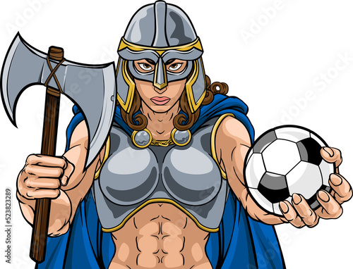 A female Viking, Trojan Spa...