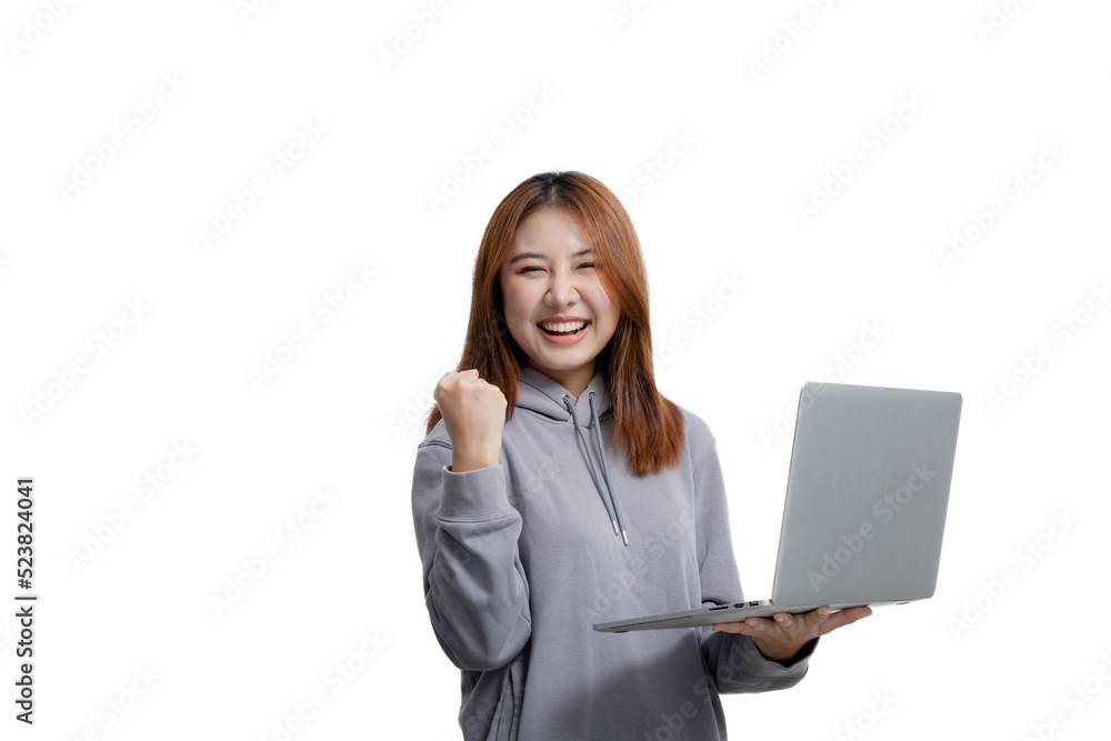 Beautiful Asian woman gesturing for advertisement editing on isolated background, portrait concept used for advertisement and signage, isolated, copy space. Beautiful Asian woman gesturing for advertisement editing on isolated background, portrait concept used for advertisement and signage, isolated, copy space.