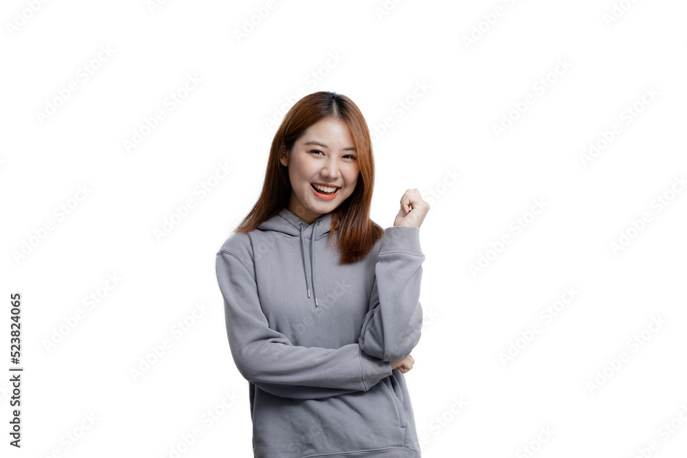 Beautiful Asian woman gesturing for advertisement editing on isolated background, portrait concept used for advertisement and signage, isolated, copy space. Beautiful Asian woman gesturing for advertisement editing on isolated background, portrait concept used for advertisement and signage, isolated, copy space.