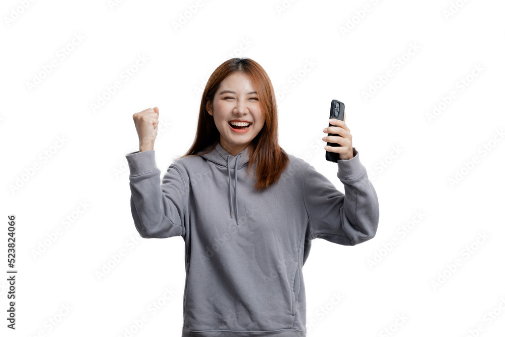 Beautiful Asian woman gesturing for advertisement editing on isolated background, portrait concept used for advertisement and signage, isolated, copy space. Beautiful Asian woman gesturing for advertisement editing on isolated background, portrait concept used for advertisement and signage, isolated, copy space.
