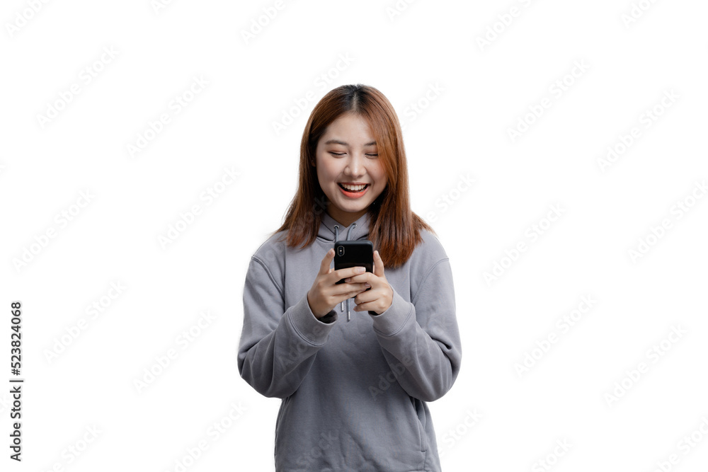 Beautiful Asian woman gesturing for advertisement editing on isolated background, portrait concept used for advertisement and signage, isolated, copy space. Beautiful Asian woman gesturing for advertisement editing on isolated background, portrait concept used for advertisement and signage, isolated, copy space.
