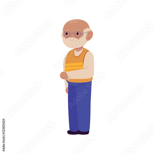 old cute grandpa