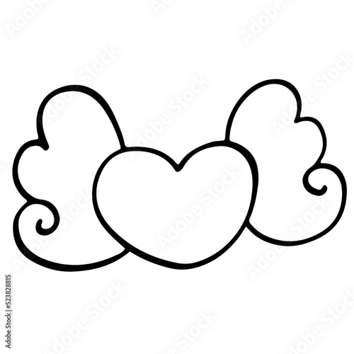 cloud with hearts