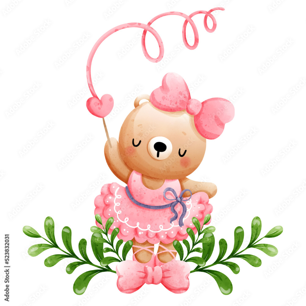 baby bear ballerina