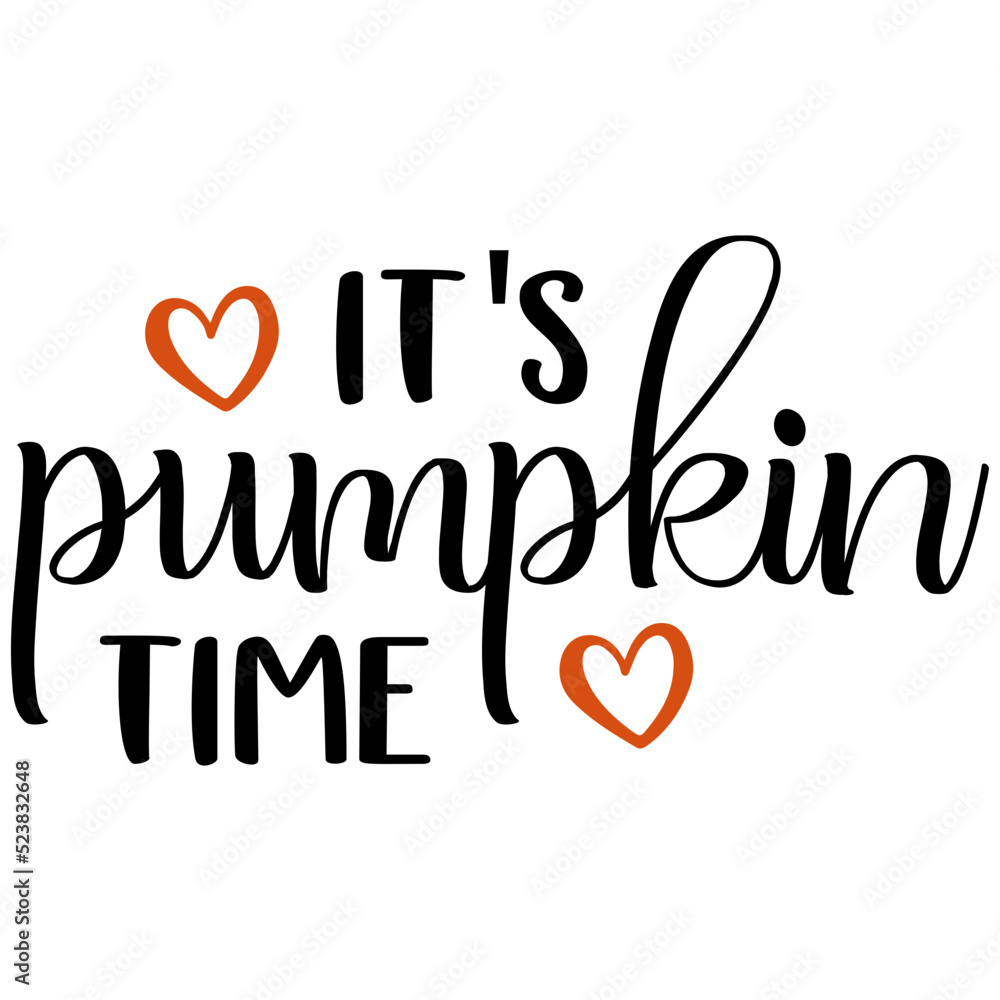 It's Pumpkin Time