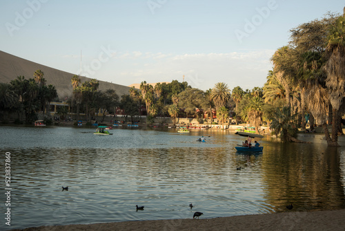 Peruvian oasis ,Huacachina Ica -Peru south america travel