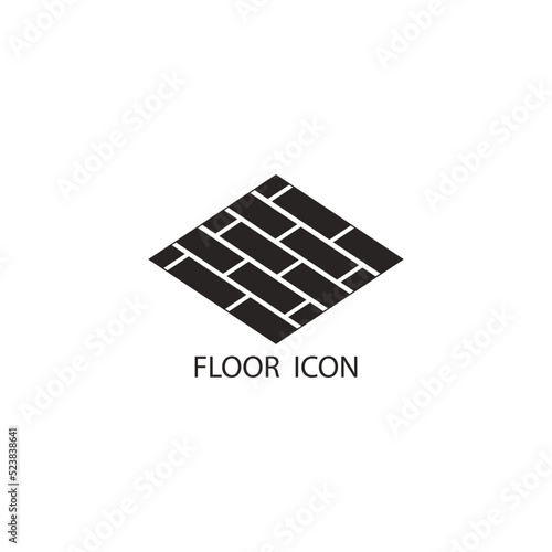 Floor icon vector