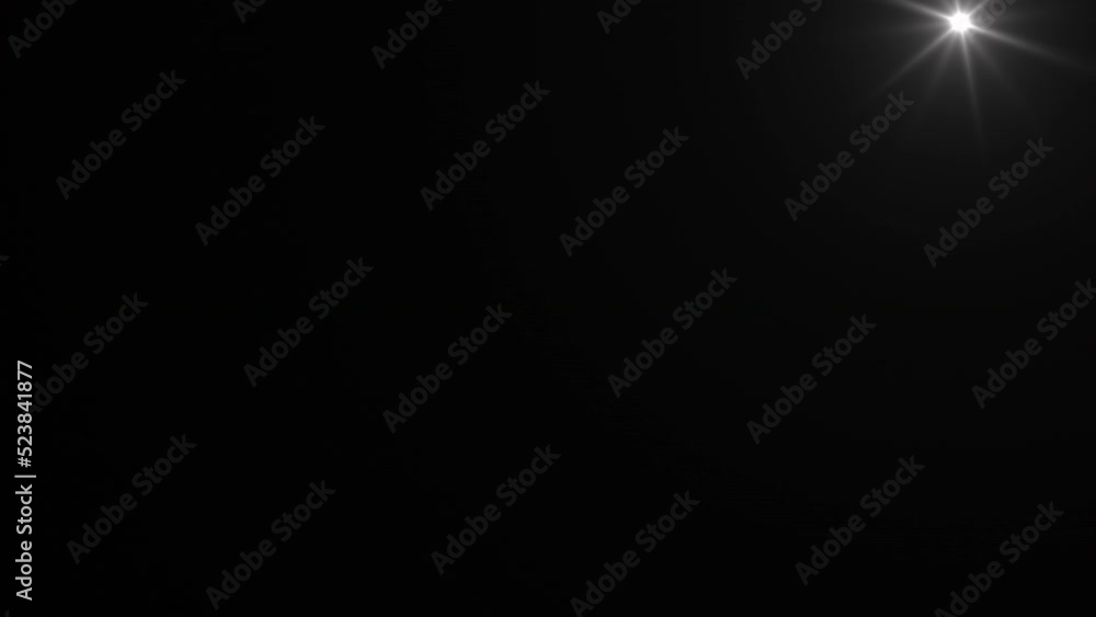 Photographer camera flashes. Random bright blinking lights. Flashing lens flares. Seamless loop