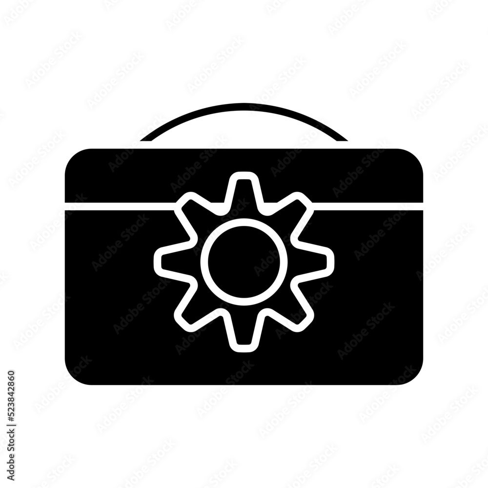working conditions glyph icon