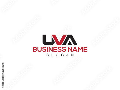 Colorful UVA Logo Icon, Premium uva Logo Letter Vector Image With Unique Three Letter Design For All Kind Of Use