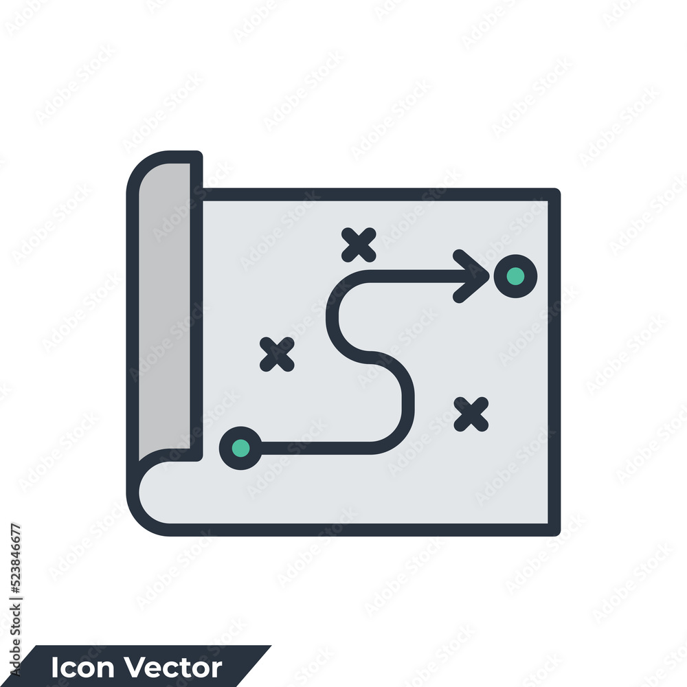 planning icon logo vector illustration. strategy symbol template for graphic and web design collection planning icon logo vector illustration. strategy symbol template for graphic and web design collection