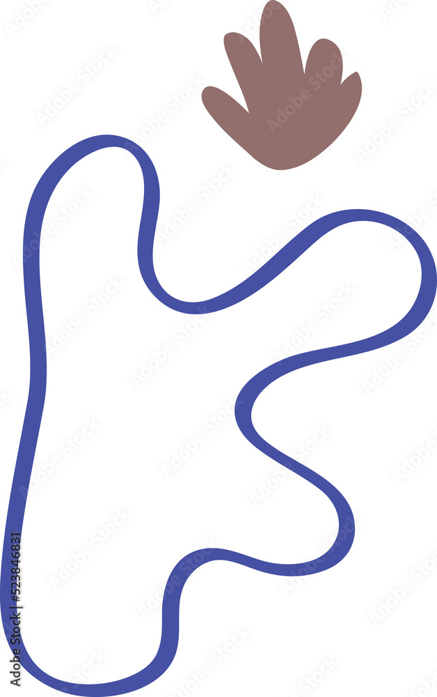 Cute and Modern Morocco landscape inspired  and decorative modern form