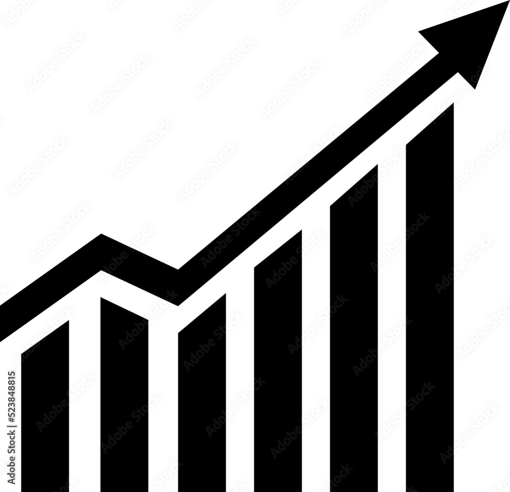 Business growth. Analytic stock Icon. Business growth. Analytic stock Icon.