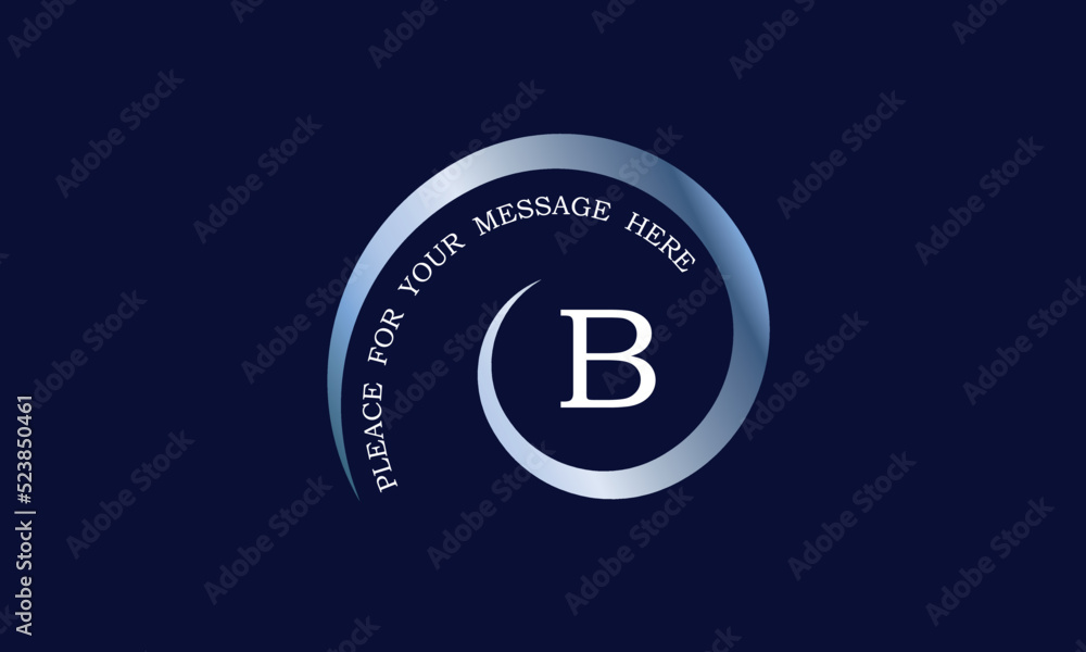 A simple monogram design in the form of a spiral with the letter A in the center and space behind the text. Can be used as a sign of a business, company, etc A simple monogram design in the form of a spiral with the letter A in the center and space behind the text. Can be used as a sign of a business, company, etc